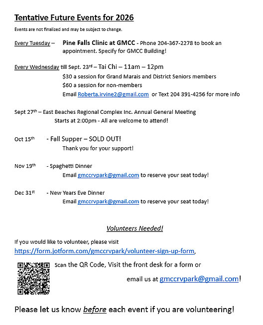 events poster